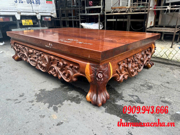 Dịch vụ thu mua sập gỗ cũ tại TPHCM uy tín