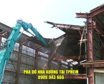 Dịch vụ phá dỡ nhà xưởng tại Phú Nhuận