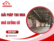 Giải pháp thu mua nhà xưởng cũ hiệu quả và tiết kiệm