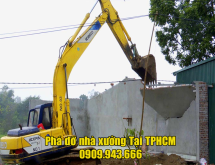 Dịch vụ thi công phá dỡ nhà xưởng tại Quận 10