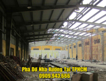 Phá Dỡ Nhà Xưởng Tại Bình Tân