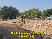 Phá Dỡ Nhà Xưởng Tại Hóc Môn