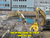 Dịch Vụ Phá Dỡ Nhà Xưởng Tại Gò Vấp