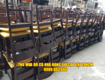 Liệt kê nhanh 4 lợi ích khi thanh lý bàn ghế cũ