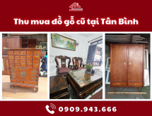 Thu mua đồ gỗ cũ tại Tân Bình