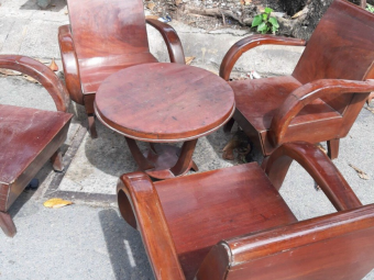 THU MUA BÀN GHẾ SALON THÙNG 