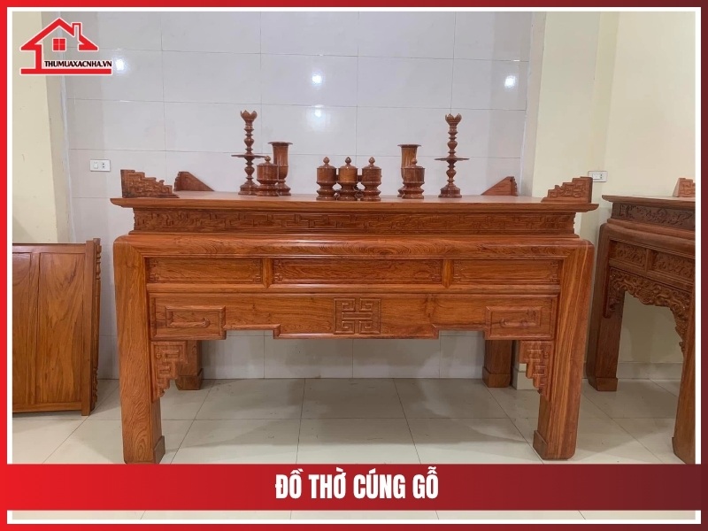 Đồ thờ cúng gỗ