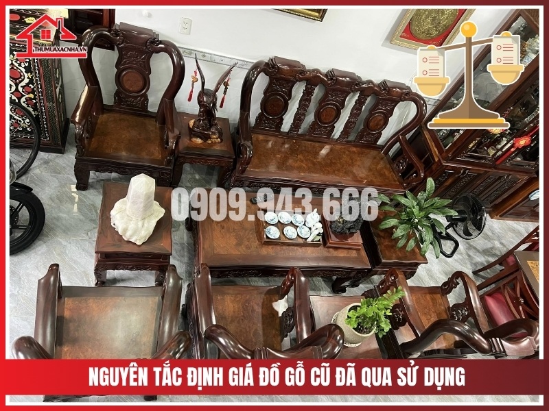 Nguyen tac dinh gia do go cu da qua su dung