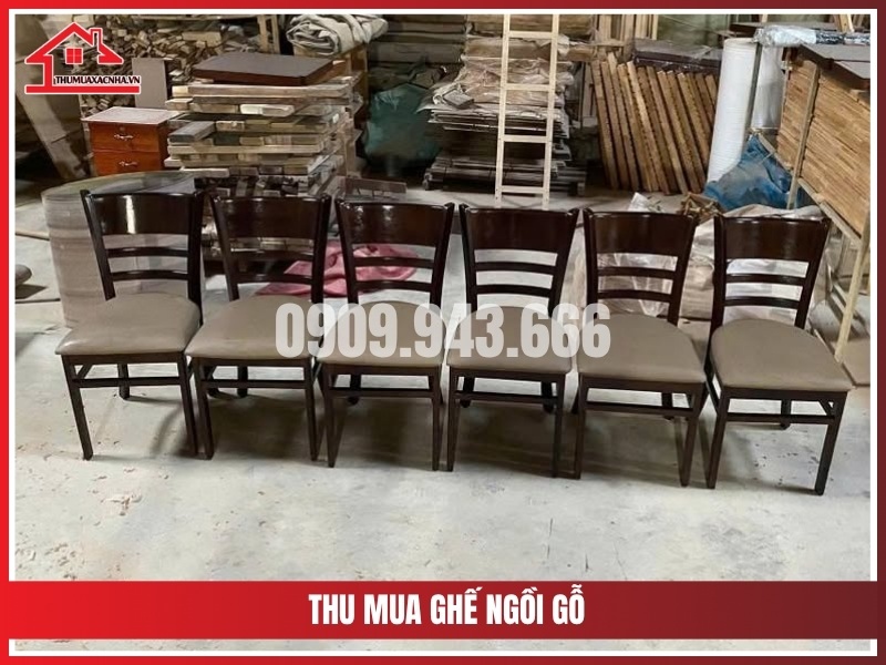 Thu mua ghế ngồi gỗ các kiểu tại Hóc Môn