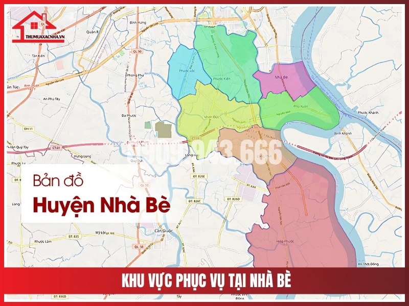 Khu vuc phuc vu tai Nha Be