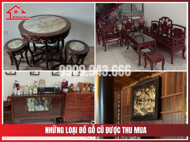 Co nhung loai do go cu nao duoc thu mua gia cao