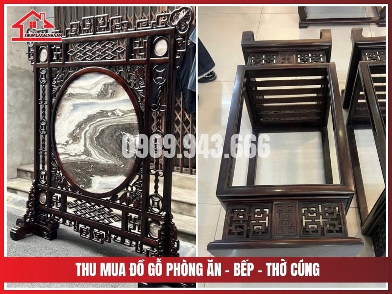 Phòng ăn – Bếp – Thờ cúng