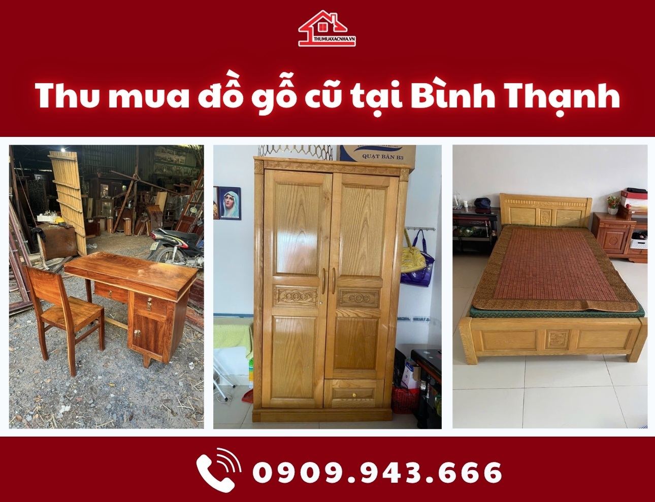 Thu mua do go cu tai Binh Thanh