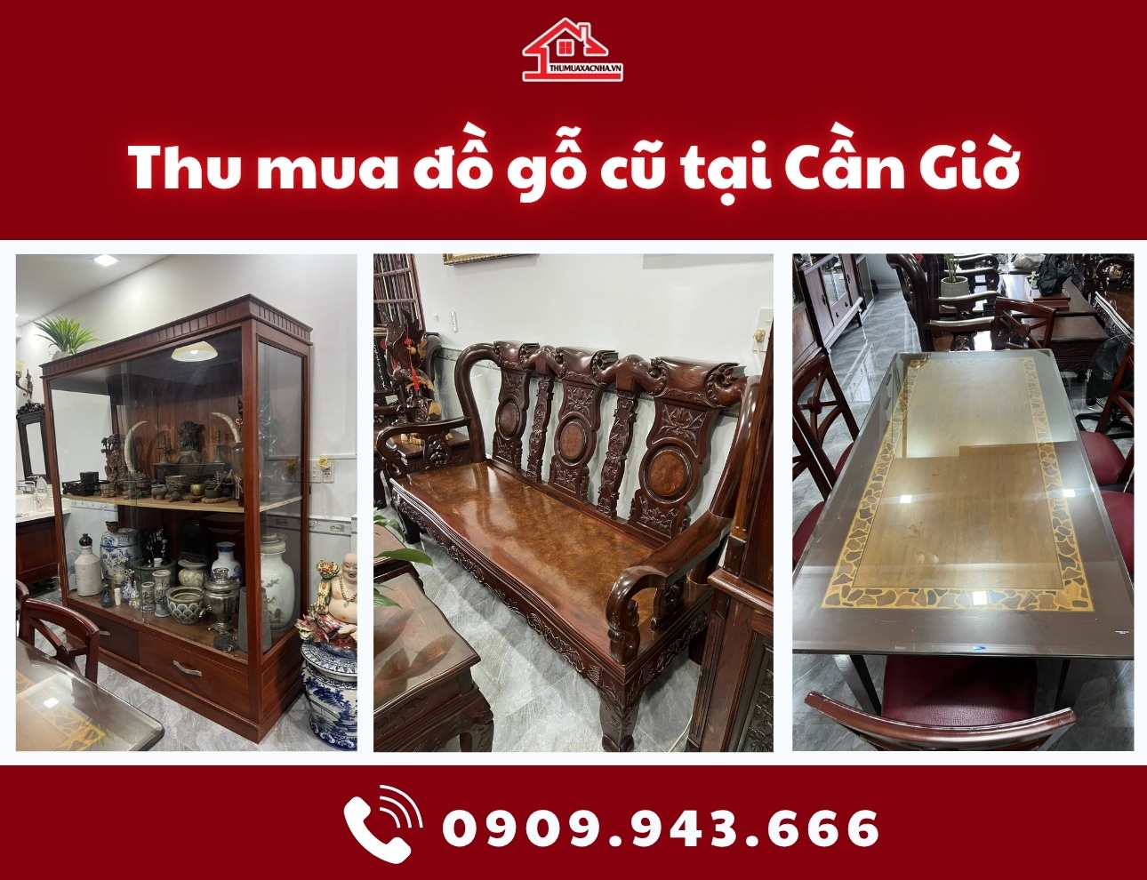 Thu mua do go cu tai Can Gio