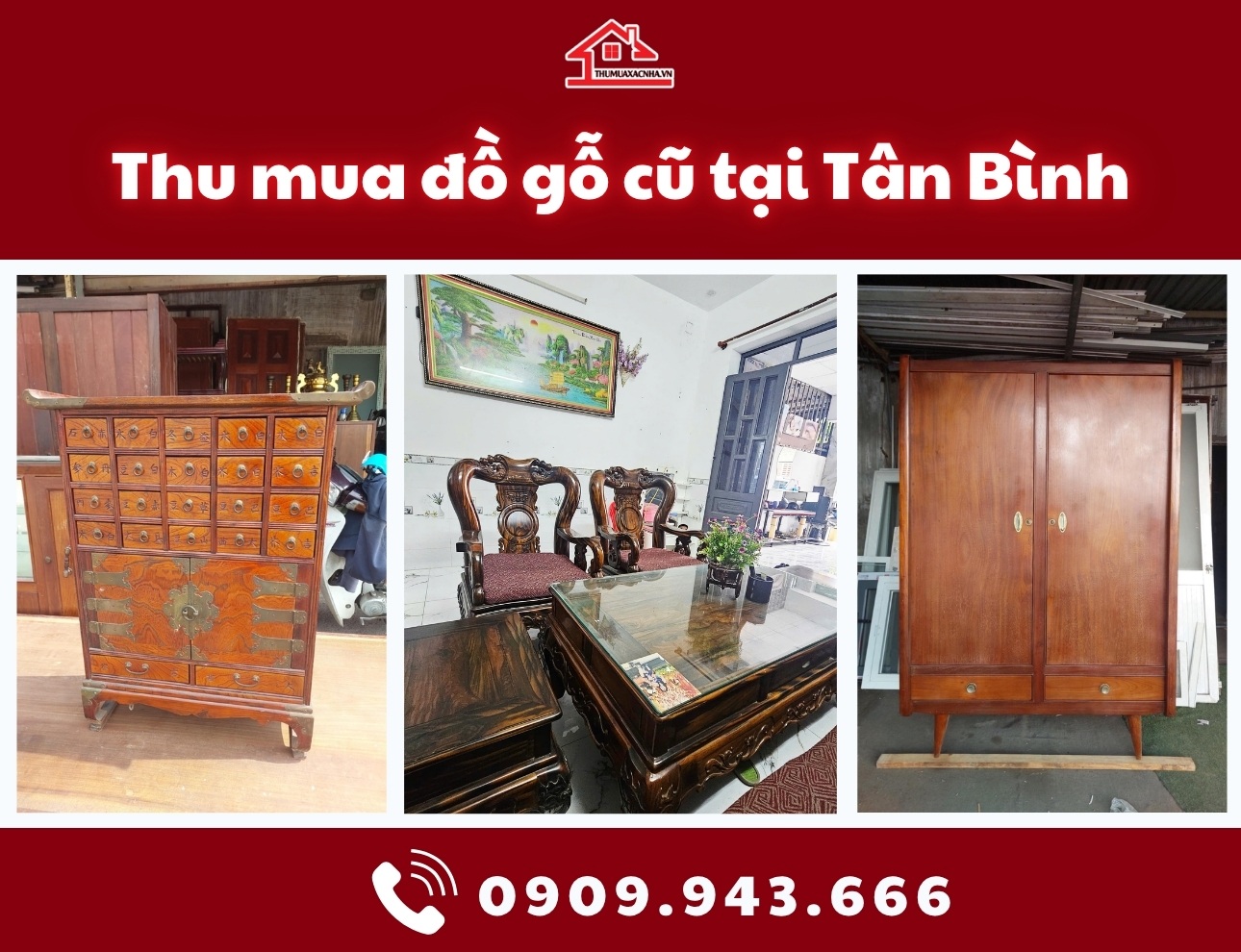 Thu mua do go cu tai Tan Binh